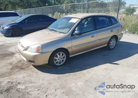 2003 Kia Rio Cinco from USA, damaged, VIN KNADC165836130317